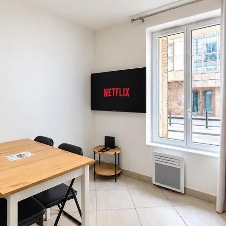 Appartement Charming 1br Near Eiffel Tower With Netflix